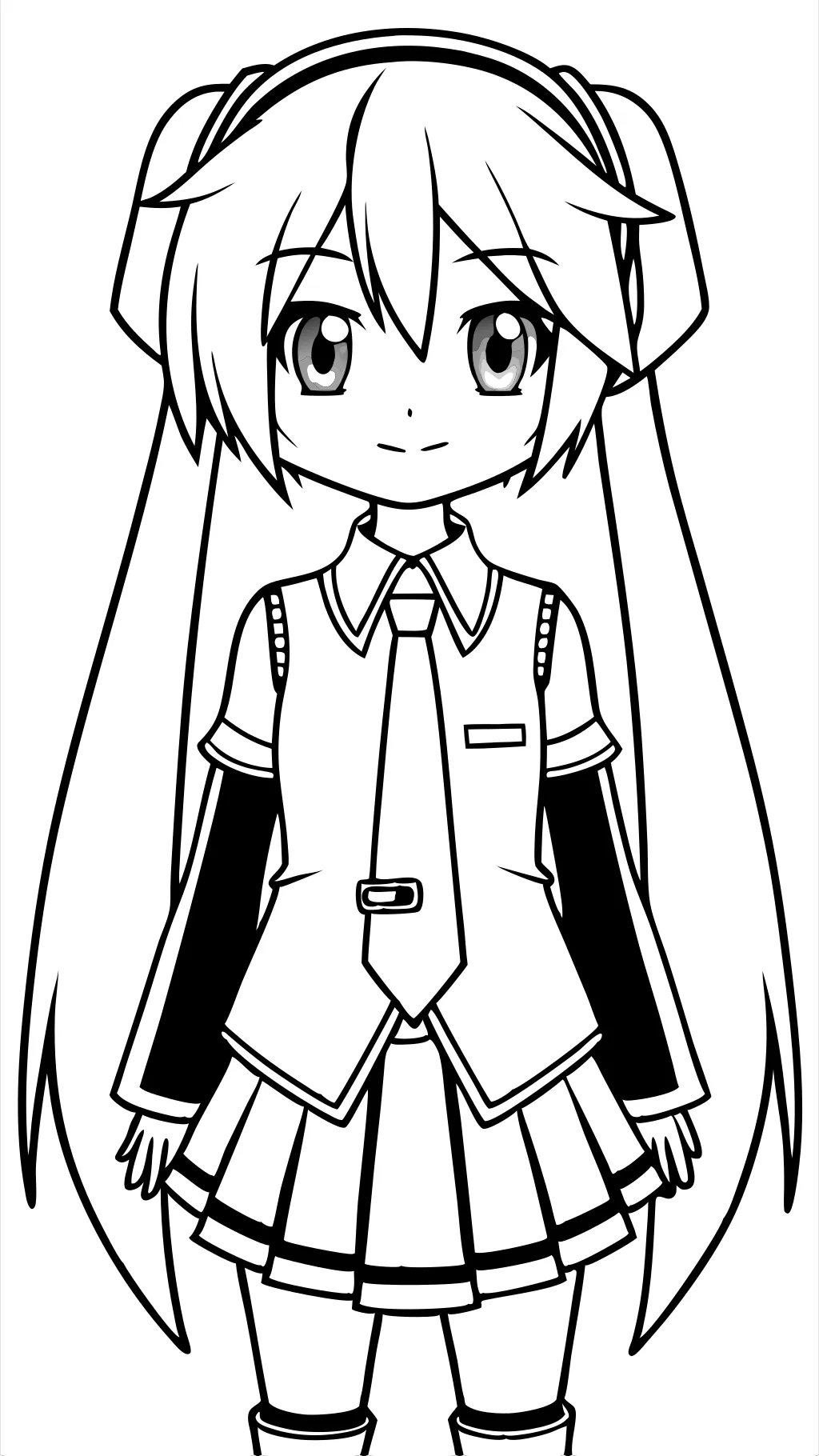 vocaloid coloring pages